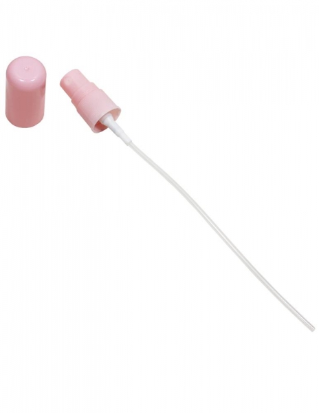 Kunststoff-Spray-Zerstäuberpumpe 18/410, rosa inkl. Verschlusskappe hoch rosa